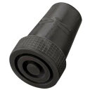 【暮らしラクラク応援セール】ケイ・ホスピア杖アクセサリー杖先ゴム トンボ 17mm 黒【取り寄せ・返品不可商品】