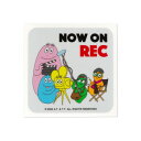 【暮らしラクラク応援セール】バーバパパ 反射カーステッカー NOW ON REC シルバー CKBP035-7【取り寄せ・返品不可商品】