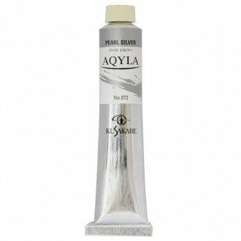 【暮らしラクラク応援セール】クサカベ アキーラ 絵具 20号 100ml パールシルバー NAQ20-072【取り寄せ・返品不可商品】
