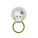 【暮らしラクラク応援セール】ねこちゃんのスマホリング しろくろ RING-NEKO05【取り寄せ・返品不可商品】
