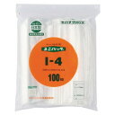 【暮らしラクラク応援セール】セイニチ チャック付ポリエチレン袋 ユニパック 0.04タイプ I-4 100枚【取り寄せ・返品不可商品】
