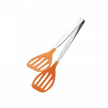 【暮らしラクラク応援セール】田辺金具 抗菌耐熱カラートンググリル(大) オレンジ【取り寄せ・返品不可..