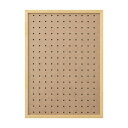 【暮らしラクラク応援セール】有孔ボードパネル A3 ナチュラル【取り寄せ・返品不可商品】(3)