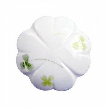 【暮らしラクラク応援セール】有田焼 排水口カバー クローバー ID-52-1【取り寄せ・返品不可商品】