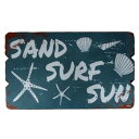 【暮らしラクラク応援セール】ウッドボード(SAND SURF SUN) 28602【取り寄せ・返品不可商品】