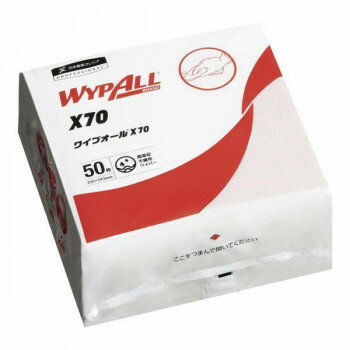 【暮らしラクラク応援セール】日本製紙クレシア　ワイプオールX70　(1パック・50枚入)　JWI0401【取り寄せ・返品不可商品】