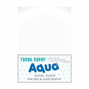 【暮らしラクラク応援セール】和紙のイシカワ タフペーパーアクア A3判 10枚入 10袋 OAC-1200-10P【取り寄せ・返品不可商品】