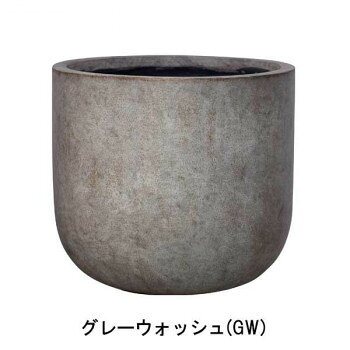 【暮らしラクラク応援セール】グリーンポット 植木鉢 ベルベット Uポット グレーウォッシュ 33cm AN-BU3331GW【取り寄せ・返品不可商品】