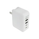 【暮らしラクラク応援セール】AC充電器 2C/2A 4P 4.8A AC-037【取り寄せ・返品不可商品】