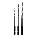 【暮らしラクラク応援セール】スターエム 六角軸下穴錐 Aセット(3・4・5mm) 75B-SA【取り寄せ・返品不可商品】