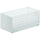 【暮らしラクラク応援セール】吉川国工業所 収納 280ミドルL クリア Bricks9015【取り寄せ・返品不可商品】