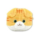 【暮らしラクラク応援セール】にゃんこ フェイスポーチ(スコティッシュフォールド) 11763【取り寄せ・返品不可商品】