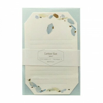 【暮らしラクラク応援セール】ゼットアンドケイ レターセット ジュエル ブルー 63-057【取り寄せ・返品不可商品】