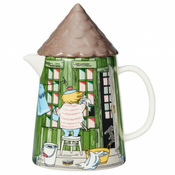 【暮らしラクラク応援セール】（A） Moomin ムーミン バスハウス 蓋付ピッチャー 1.0L 1055267【取り寄..