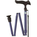 【暮らしラクラク応援セール】フジホーム ステッキ 杖 かるがもE 折畳S ブル- WB3742【取り寄せ・返品不可商品】(4)