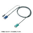 【暮らしラクラク応援セール】サンワサプライ パソコン自動切替器用ケーブル 3.0m SW-KLU300N【取り寄せ・返品不可商品】