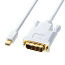 【暮らしラクラク応援セール】サンワサプライ ミニDisplayPort-DVI変換ケーブル 2m KC-MDPDVA20【取り寄せ・返品不可商品】