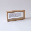 【暮らしラクラク応援セール】志成販売 OAK WOOD ディスプレイBOX ワイド 107759【取り寄せ・返品不可商品】