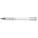 【暮らしラクラク応援セール】パイロット 多色ボールペン ジュースアップ3 0.4mm ホワイト LKJP-50S4-W【取り寄せ・返品不可商品】