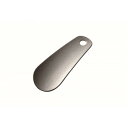 【暮らしラクラク応援セール】田辺金具 靴ベラ 革付き 18-8ステンレスダメージ仕様個箱入【取り寄せ・返品不可商品】