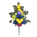 【暮らしラクラク応援セール】お供え用 四季仏花 プリザーブドフラワー 神無月(カンナヅキ) リンドウ・マム L C37510L【取り寄せ・返品不可商品】