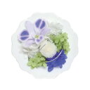 【暮らしラクラク応援セール】お供え用(仏花) お供えアレンジメント プリザーブドフラワー 星花(せいか) パープル C33360【取り寄せ・返品不可商品】