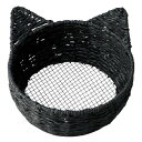 【暮らしラクラク応援セール】ちどり産業 ねこかご 80-31BK【取り寄せ・返品不可商品】