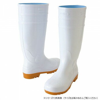 【暮らしラクラク応援セール】アイトス　4437 長靴(先芯入り) ホワイト 28.0cm【取り寄せ・返品不可商品】