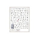 【暮らしラクラク応援セール】Sha-Nail More 写ネイル ネイルシール Sweet Words (Black) MSW-001【取り寄せ・返品不可商品】