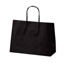 【暮らしラクラク応援セール】マットバッグ(SY)手提袋 ブラック 1762 10枚【取り寄せ・返品不可商品】