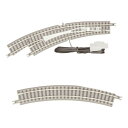 【暮らしラクラク応援セール】電動・手動カーブポイントレール R195-220 30度左分岐 R026【取り寄せ・返品不可商品】