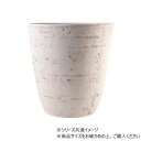 【暮らしラクラク応援セール】FR円錐ポットホワイトストーンL φ42xH45 3a00091【取り寄せ・返品不可商品】