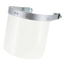 【暮らしラクラク応援セール】DTフェイスシールドヘルメット型ハーフ クリア DT-HFS-CH 805403【取り寄せ・返品不可商品】