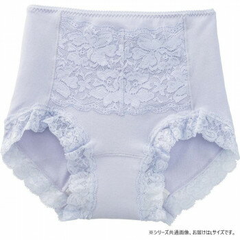 【暮らしラクラク応援セール】ケアファッション 安心快適フロントレース1分丈ショーツ(婦人) ラベンダー L 3963312【取り寄せ・返品不可商品】