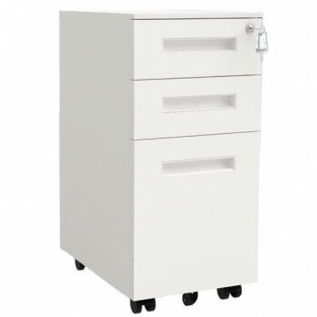 【暮らしラクラク応援セール】3段デスクワゴン　BWワゴン 幅300 3段 WH BW3-3LP-WH【取り寄せ・返品不可商品】