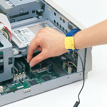 【暮らしラクラク応援セール】サンワサプライ 静電気防止リストバンド TK-SE6【取り寄せ・返品不可商品】