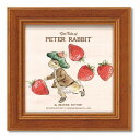 【暮らしラクラク応援セール】ピーターラビット ミニアート「ベンジャミンといちご」 PF-00580【取り寄せ・返品不可商品】