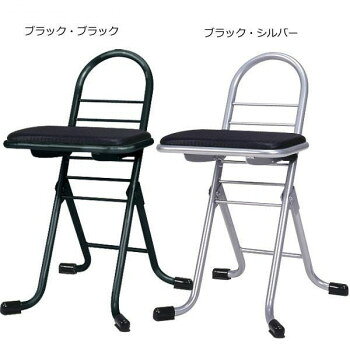 【暮らしラクラク応援セール】ルネセイコウ プロワークチェアミニ 日本製 完成品 PW-100 ブラック・ブラック【取り寄せ・返品不可商品】 [2]