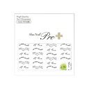 【暮らしラクラク応援セール】Sha-Nail Pro PLUS 写ネイル ネイルシール Wavy Strings -Black- WS-P01【取り寄せ・返品不...