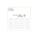 【暮らしラクラク応援セール】Sha-Nail Pro PLUS 写ネイル ネイルシール French Heart -White- FR-HT02【取り寄せ・返品...