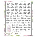 【暮らしラクラク応援セール】Sha-Nail More 写ネイル ネイルシール Caligraphy(Black) MCG-001【取り寄せ・返品不可商品】