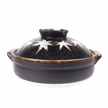 【暮らしラクラク応援セール】M3892 京紅葉 8号鍋 萬古焼【取り寄せ・返品不可商品】