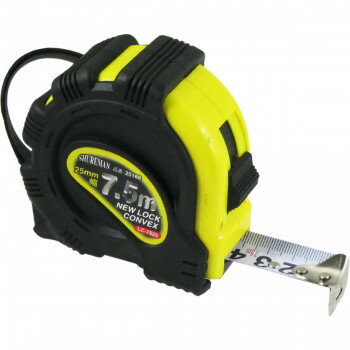 【暮らしラクラク応援セール】県央貿易 SHUREMAN ロックコンベックス 25mm幅 20188【取り寄せ・返品不可商品】