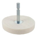【暮らしラクラク応援セール】H&H六角軸軸付ステンレス鏡面仕上用バフ HFE6-75 332312【取り寄せ・返品不可商品】