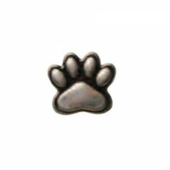 【暮らしラクラク応援セール】ソウヒロ joint クラフトパーツ ネジ式バネホック 足跡 アンティークシルバー JTMP-150【取り寄せ・返品不可商品】