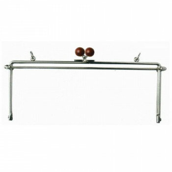 【暮らしラクラク応援セール】ソウヒロ joint クラフトパーツ レアウッド玉付きベンリー口金(シルバー)..