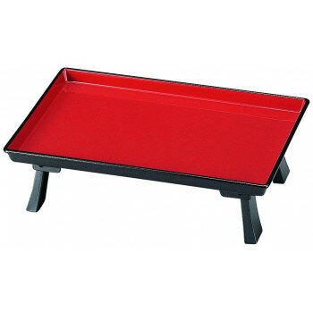 【暮らしラクラク応援セール】福井クラフト　7寸ミニ膳 朱(折足式) 51011810【取り寄せ・返品不可商品】