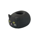 【暮らしラクラク応援セール】LIHIT LAB.(リヒトラブ) PuniLabo 寝ころびペンスタンド クロネコ A-7806-3【取り寄せ・返品不可商品】