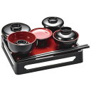 【暮らしラクラク応援セール】仏膳 4.5寸 黒(内朱) 4307450400011【取り寄せ・返品不可商品】
