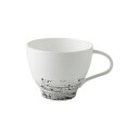 【暮らしラクラク応援セール】NIKKO(ニッコー) コシノヒロコ 墨の瞬 拍(HAKU) カプチーノ碗 11116-2070【取り寄せ・返品不可商品】